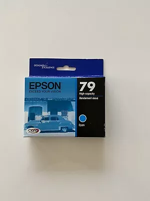 Epson Claria 79 High Capacity Ink Cartridge Cyan T079220 • $5.99