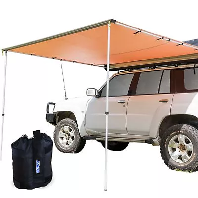 Kings 2x3m Side Awning Waterproof + Sand Bags 4WD Camping SUV VAN UTE Car Shade • $121.95