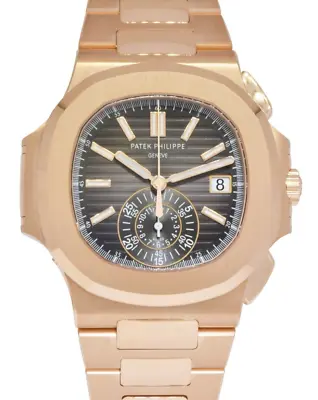 Patek Philippe Nautilus DISCONTINUED 18K Rose Gold Watch B/P NEW '23 5980/1R • $288888
