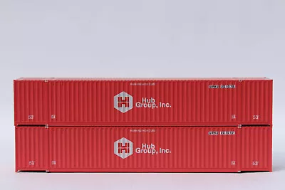 Jacksonville Terminal 535067 N Scale Hub Group UPHU 53' High Cube Set 2 (2) • $30.95