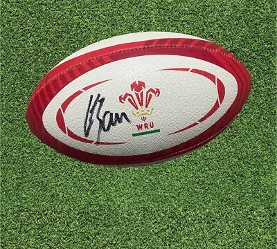 £300 • Buy Louis Rees-Zammit - Wales & Lions Rugby - Signed Wales Mini Ball - COA
