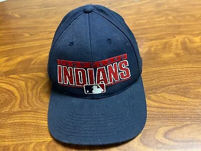 Mens Used Vintage Sports Specialties Wool Cleveland Indians Snapback Hat • $3.25