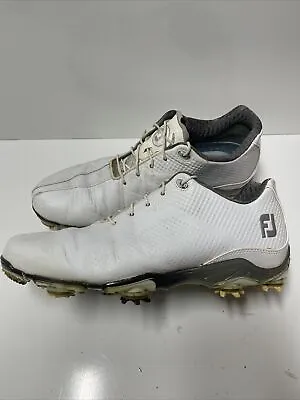 Footjoy White DNA Helix Mens Size 10 White Golf Cleats • $34.99