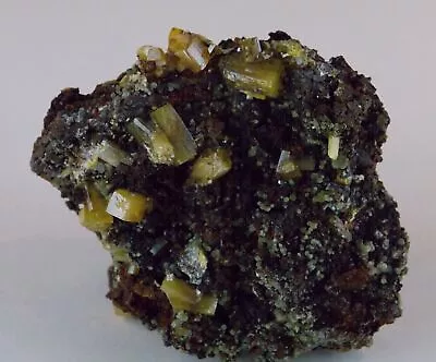 WULFENITE And MIMETITE CRYSTALS - 7.2 Cm - OJUELA MINE MAPIMI MEXICO 27575 • $33