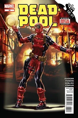 Deadpool #34 (2012) Vf/nm Marvel • £3.95