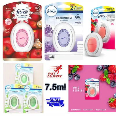£7.99 • Buy 7.5ml Febreze 2 In 1 Bathroom Home Office Air Freshener Premium Quality Gift Uk