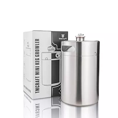 170Oz Stainless Steel Mini Keg Portable Beer Growler With Exhaust Valve Designed • $71.10