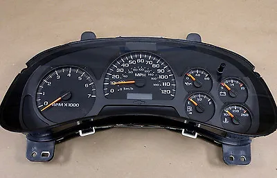 2002-2005 Chevy Trailblazer Instrument Gauge Cluster Speedometer Reman Rebuilt  • $129.95