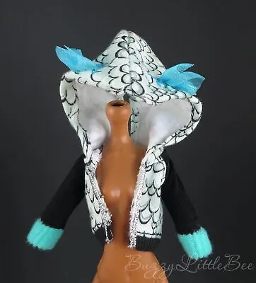 Monster High Doll Lagoona Blue 1st Wave Jacket Hoodie Coat Hood SEE DESCRIPTION • $14.24