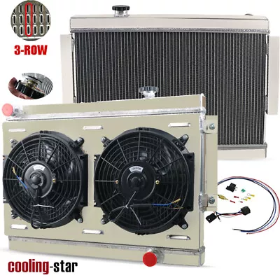 3-row Radiator+shroud Fan Fit 73-80 Holden Kingswood Torana Hq Hz Lx Lh Chevy V8 • $288.53