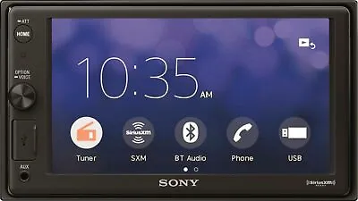 Sony - 6.2  - Apple® CarPlay- Built-in Bluetooth - In-Dash Digital Media Re... • $299.99