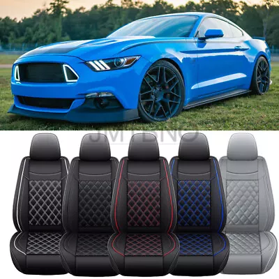 5-Seats Car Seat Cover Front Rear Cushion Full Set For Ford Mustang 2000-2021 • $149.39