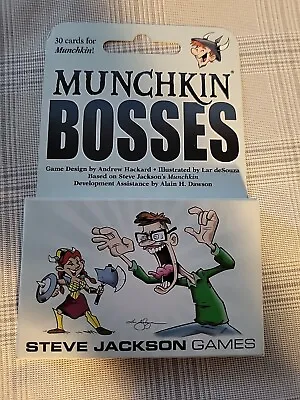 Bosses Munchkin 30 Card Expansion Game Steve Jackson SJG4271 Booster • $11.49