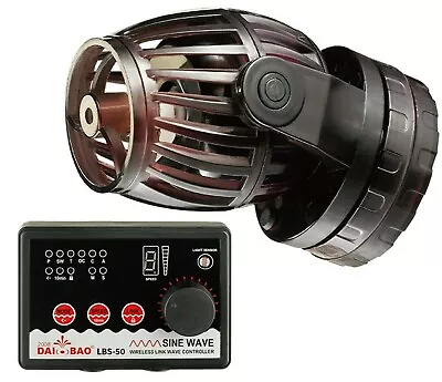 24v Dc Wave Maker Quiet Loop Sine Circulation Pump Marine Aquariums Coral Reef • $59.99