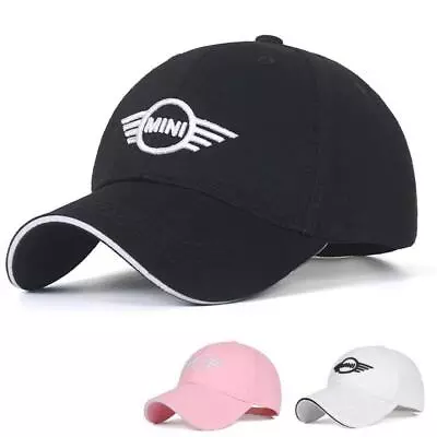 New Mini Cooper Car Logo Baseball Hat Curved Embroidered Unisex Adjustable Cap • $17.14