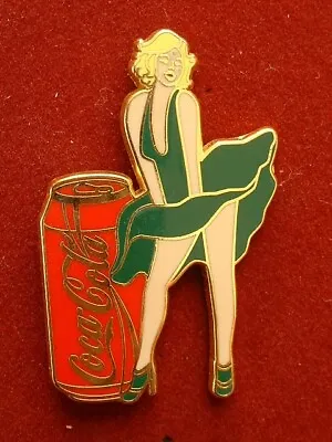 Marilyn Monroe Pins - Green Dress - Coca Cola • $11.72