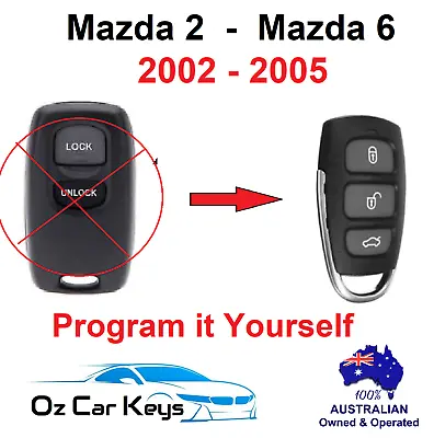 Remote No Key For For Mazda 2 6 2002 2003 2004 2005  New Design 41803 • $28.83