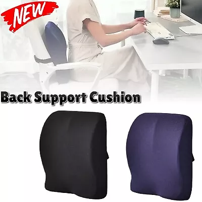 Orthopedic Lumbar Support Memory Foam Cushion Back Pain Relief For Office Chair • $28.49