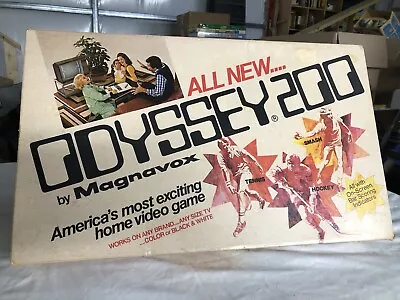 Odyssey 200 By Magnavox W Manuals In Box Video Game  - Vintage- Super Clean!! • $49.99