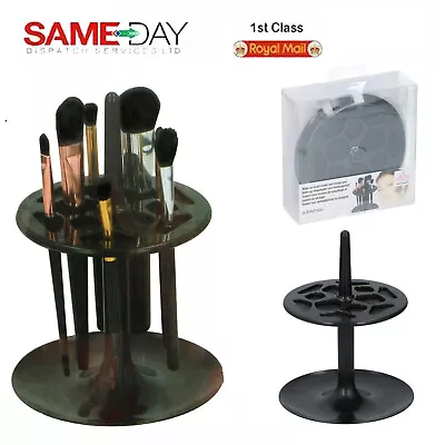 Make Up Brush Holder Stand Dryer Box Organiser Rack Pot Carousel Storage Paint  • £9.57