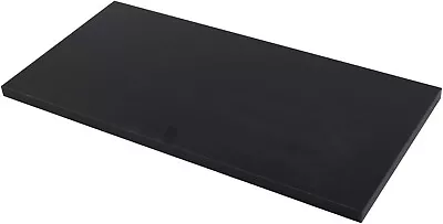 Laminated Black Melamine Shelf 48  X 12  Retail Display Merchandising • $33.95