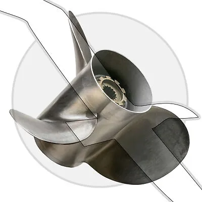 Mercury Marine 24 Pitch Stainless Steel Propeller 48-72760A5 16994A46 • $399.99