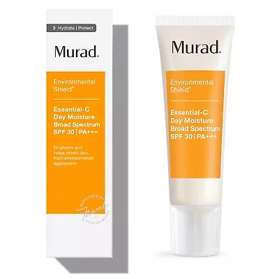 New Murad Environmental Shield Essential-C Day Moisture SPF 30  1.7 Oz Exp 7/25 • $26.95