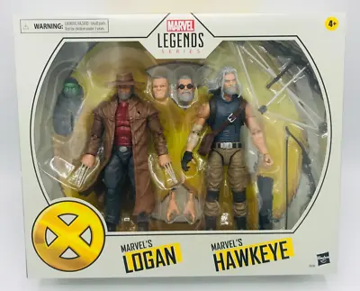 Logan & Hawkeye Marvel Legends Series Old Man Logan 2 Pack Hasbro FREE P&P • £43.50