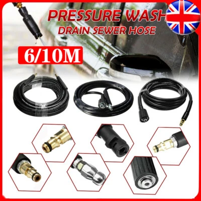 £15.69 • Buy 6/10M High Pressure Replacement Pipe Hose 2300PSI 160BAR For Karcher K2 Cleaner