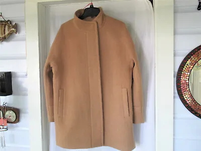 J Crew Women's Size 16 Wool Blend Coat Medium Camel Coat New With Tags • $65