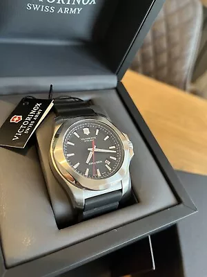 Victorinox INOX Stainless Steel Swiss Watch • £205