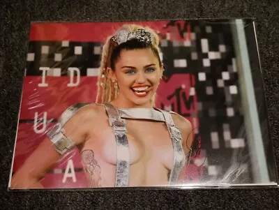 Miley Cyrus Wrecking Ball Music Star Signed Autographed 11x14 Photo • $97.49