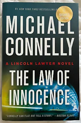 The Law Of Innocence By Michael Connelly - (2020 Hardcover) - SIGNED!! • $34.99