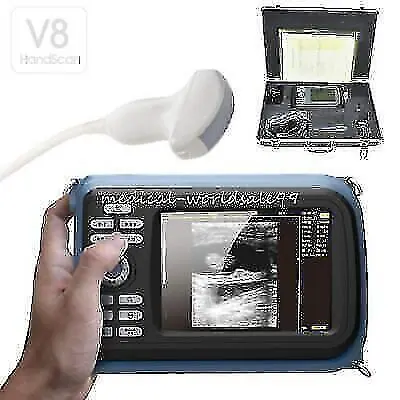 PalmSmart Portable Ultrasound Scanner CE+7.5MHz Linear Probe HandScan V • $890