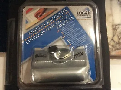 Logan Freestyle Basic Handheld Mat Cutter Model 1100 Matting Tool Made In USA • £16.36