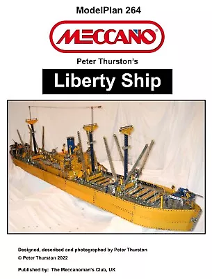 Meccano ModelPlan - LIBERTY SHIP • £6.90