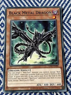 ☆ LDK2-ENJ06 Black Metal Dragon Common Unl Edition YuGiOh • £2.47