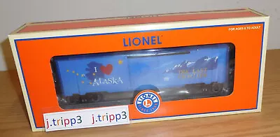 Lionel 6-29935 I Love Alaska State Boxcar O Gauge Toy Train The Last Frontier • $114.95