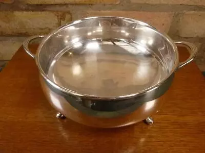 £24.99 • Buy A Nice Vintage Regis 9 1/2   Round Serving Bowl Silver Plated EPNS
