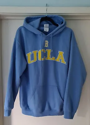 UCLA USA University Of California Los Angeles Hoodie Blue Pullover Mens M • £16.99