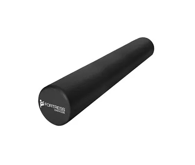$76.95 • Buy Long Round Roller High Quality Premium EVA Foam Massage Roller Black 90cm X 15cm