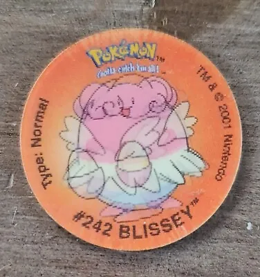 Pokemon Tazo Pog Walker's Special Lenticular Disc No.17 #242 Blissey • £1.99