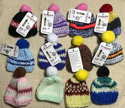 12 Big Knit Little Hat Innocent Smoothie Collectable Hats New&Used (Without Tag) • £21.37