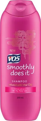 VO5 Smoothly Does It Shampoo 250ml - Infused With Vital Oils • £4.99