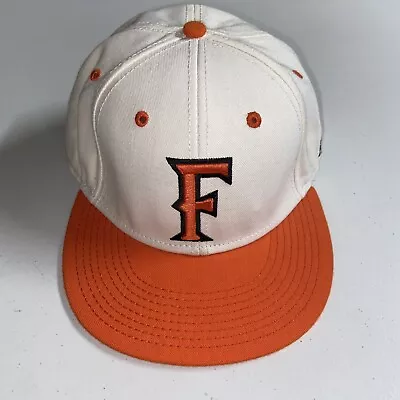 Miami Hurricanes The Game Pro White Orange Hat Size 7 1/2 CLEAN! • $22.99