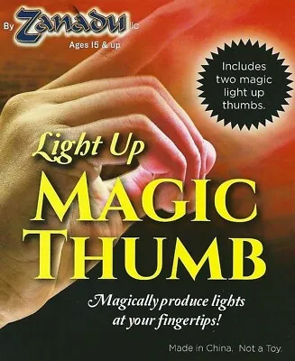 Light Up Magic Thumb - Pair Of Magic Light Up Thumbs • $5.98