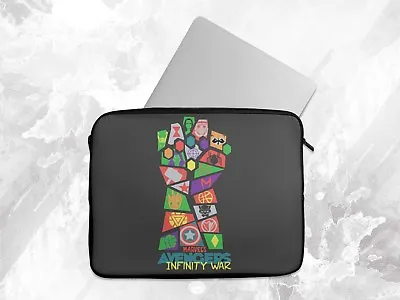 Thanos Glove Infinity Laptop Case Sleeve Tablet Bag Ultrabook Chromebook Gift • £15.99