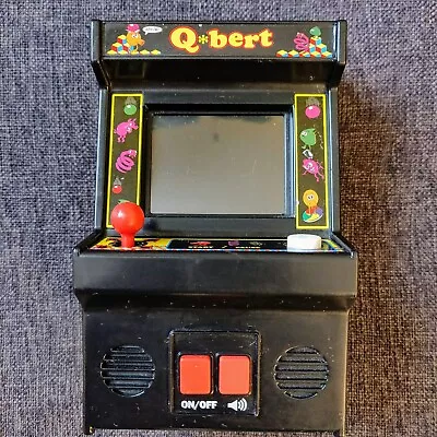 2016 Q*BERT/QBERT Basic Fun CLASSIC ARCADE Mini HAND HELD VIDEO GAME - WORKS • $15