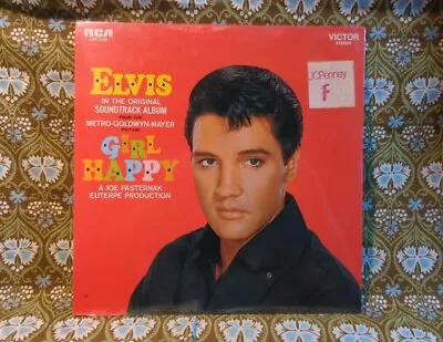 ELVIS Presley Girl Happy Stereo RCA LSP-3338 Sealed Reissue LP 70s Soundtrack  • $23.99