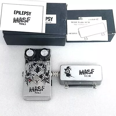 MASF PEDALS EPILEPSY SCM Noise Fuzz Set Good Working • $267